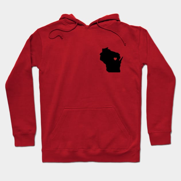 Wisconsin Hoodie by Pack & Go 